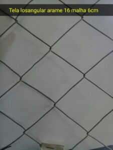 Telas Losangulares 16x6 cm Ar. 16 malha 6cm